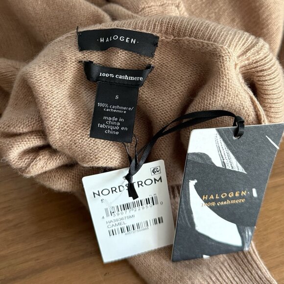 Halogen 100% Cashmere Turtleneck Sweater Size S - Picture 4 of 4